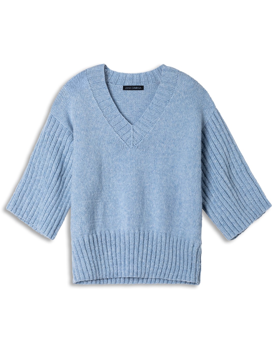 Artikelbild 3 des Artikels “V-Pullover Glatt Rechts aus Cool Merino “