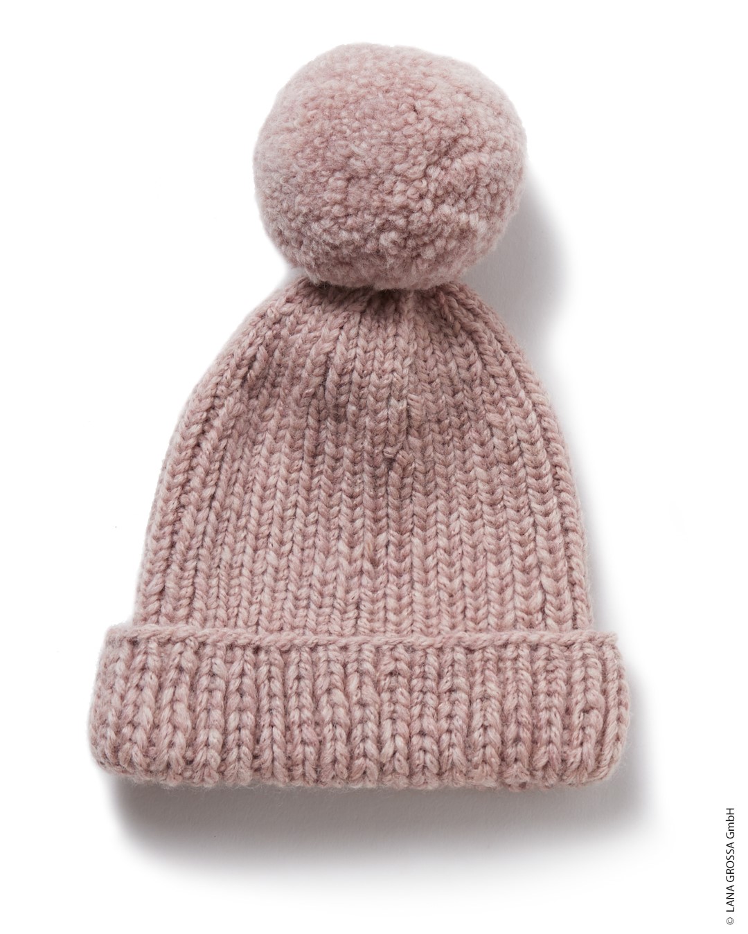 Artikelbild 3 des Artikels “Mütze Mit Bommel aus Cool Merino Big “