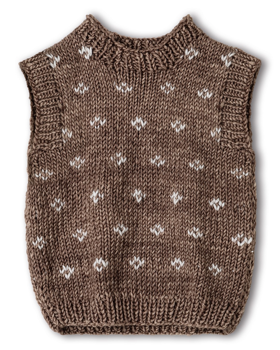 Artikelbild 3 des Artikels “Pullunder Mit Jacquardmuster aus Cool Wool Big & Cool Wool Big Vintage “