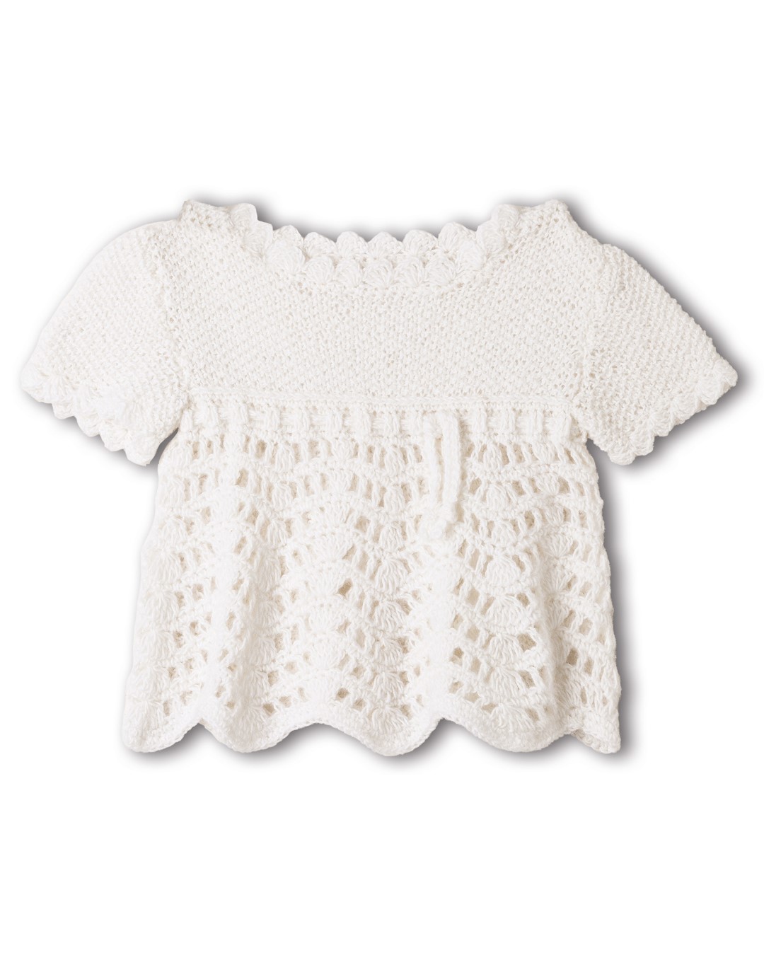 Artikelbild 3 des Artikels “Top Mit Muschelborte aus Cool Wool Baby “