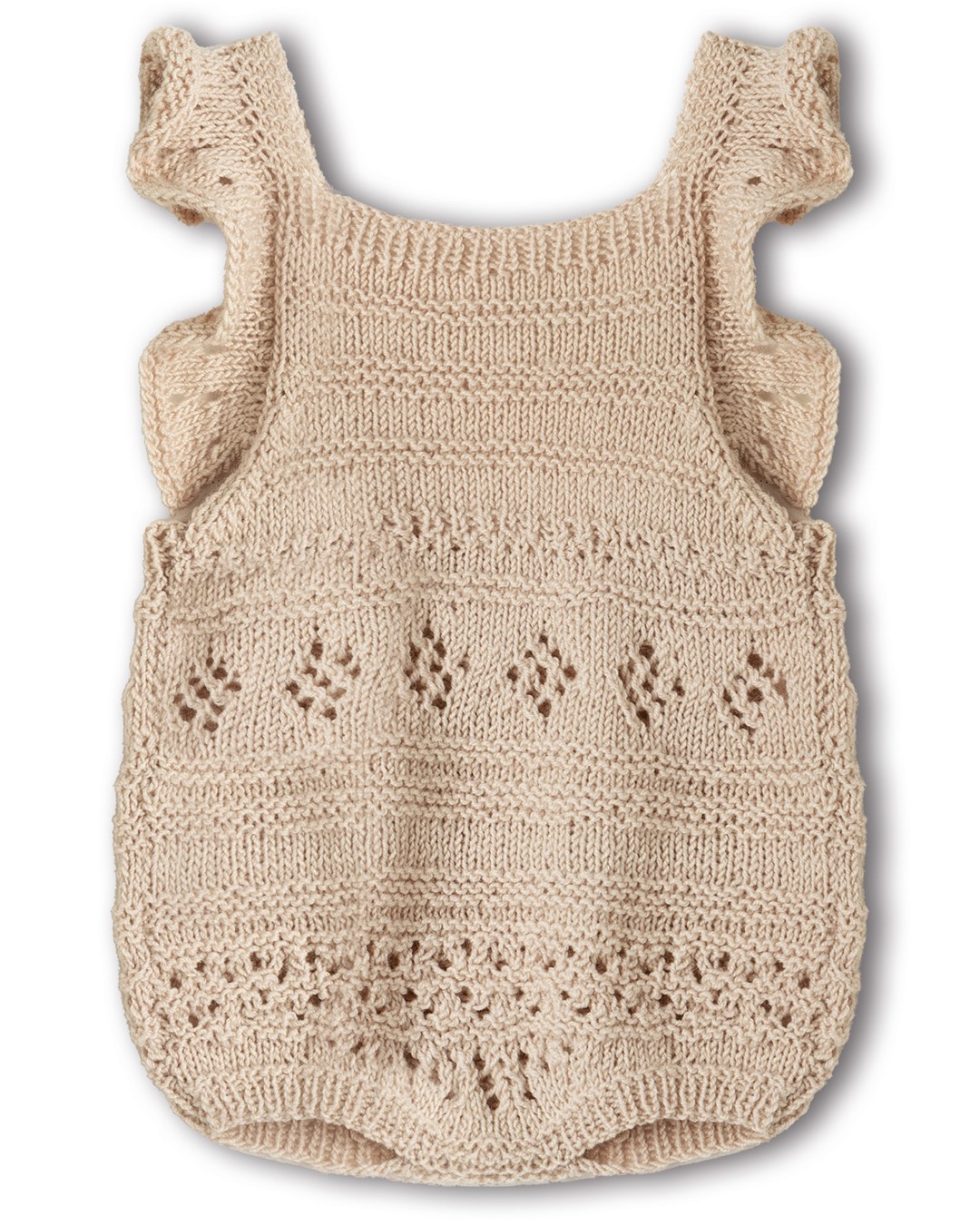 Artikelbild 3 des Artikels “Strampler Mit Lochmuster aus  Cool Wool Baby “
