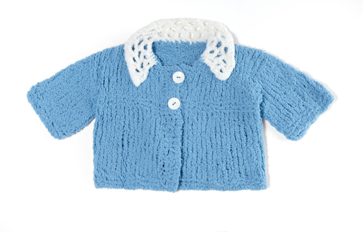 Artikelbild 3 des Artikels “Jacke Mit Häkelkragen aus Leggerissimo “