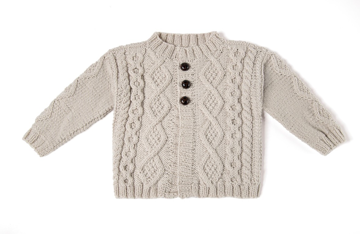 Artikelbild 3 des Artikels “Jacke Mit Zopfmuster aus Cool Wool Big “
