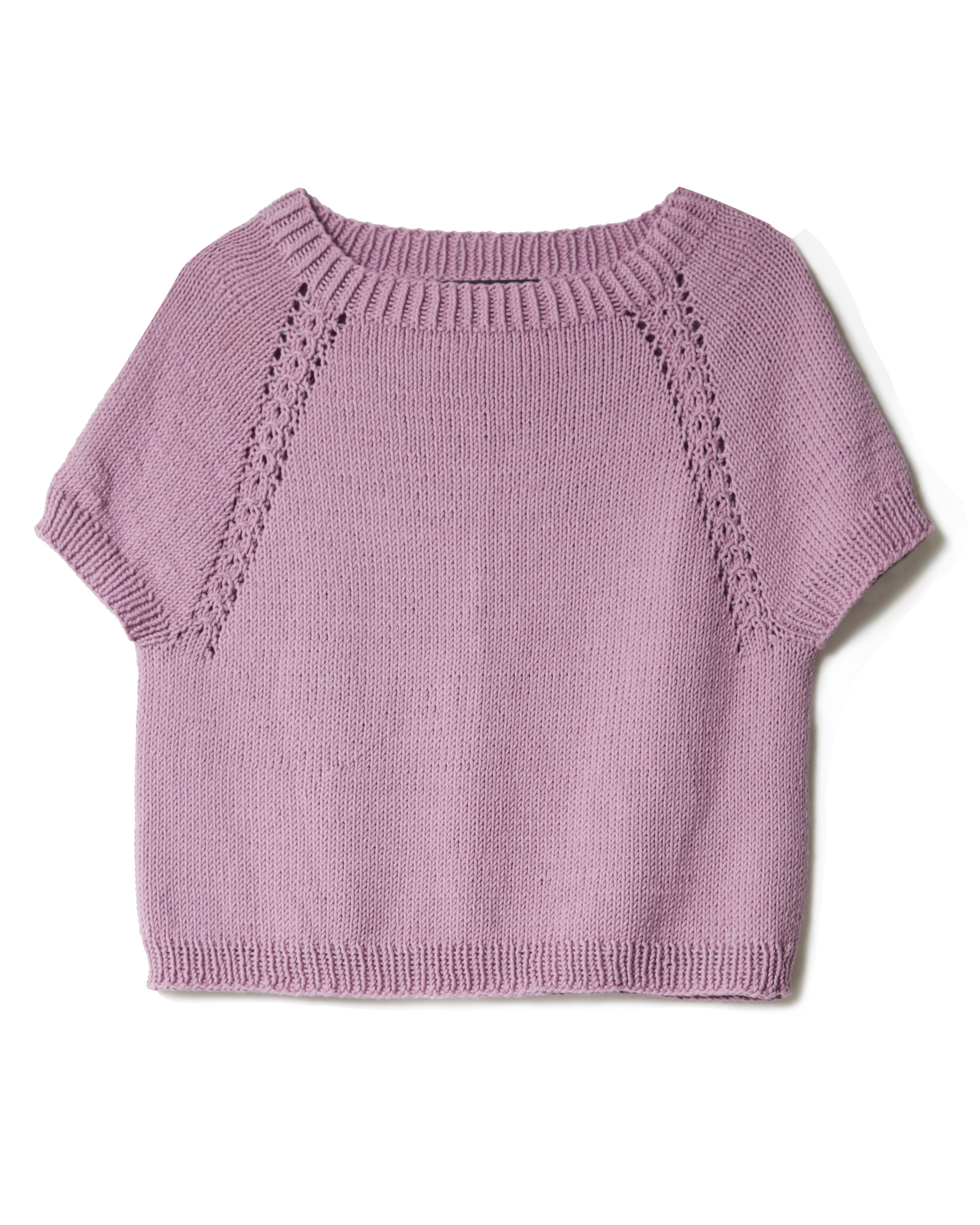 Artikelbild 3 des Artikels “Shirt Mit Raglanlochmuster aus Brigitte No. 4 “
