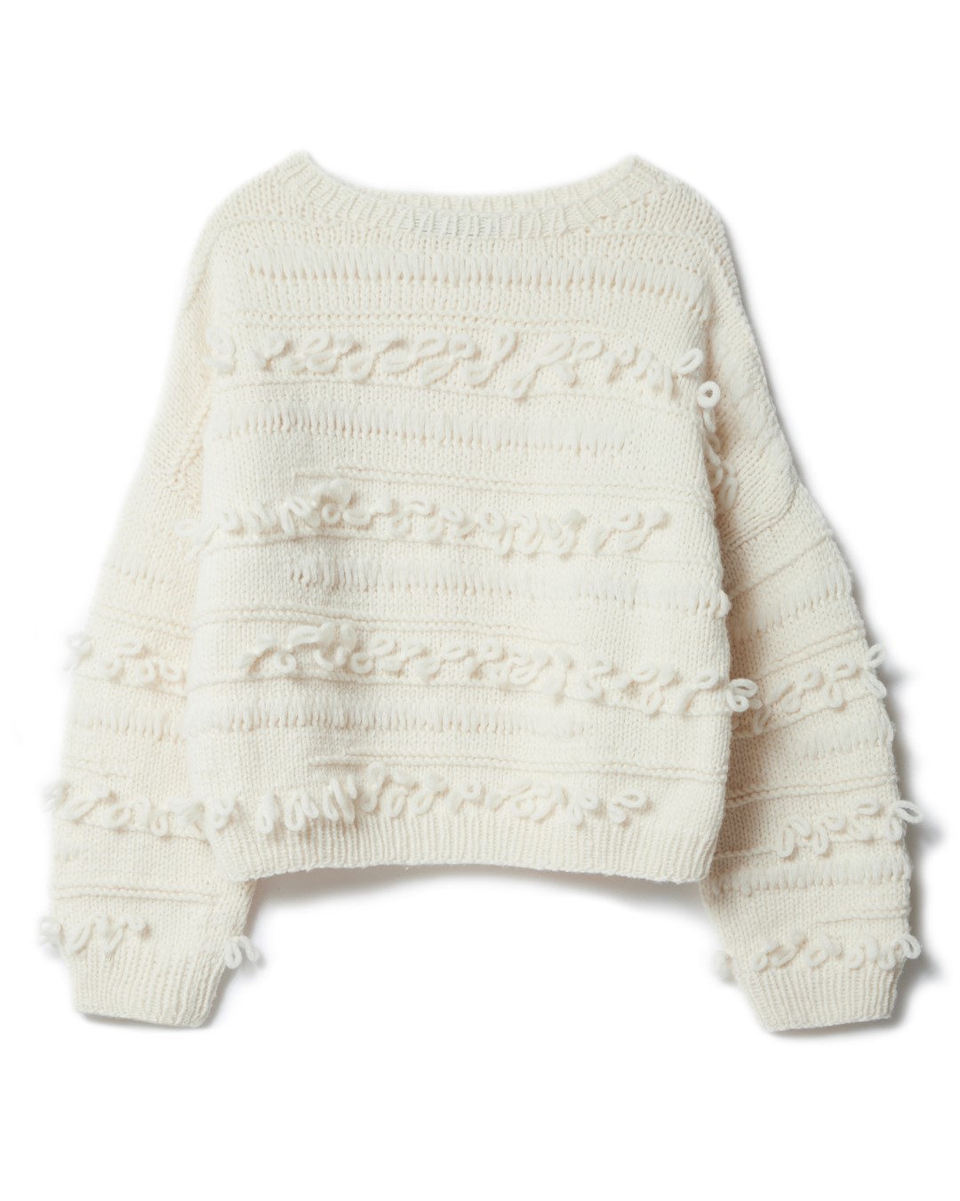 Artikelbild 3 des Artikels “Pullover Mit Schleifchenmuster aus Cool Merino Big (Color) “