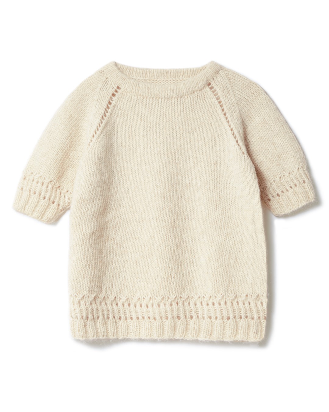 Artikelbild 3 des Artikels “Kurzarmpullover aus Natural Alpaca Pelo “