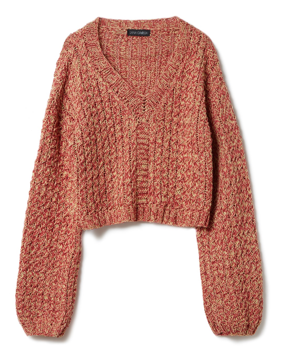 Artikelbild 3 des Artikels “Zopfpullover Mit V-Ausschnitt aus Diversa & Setapura “