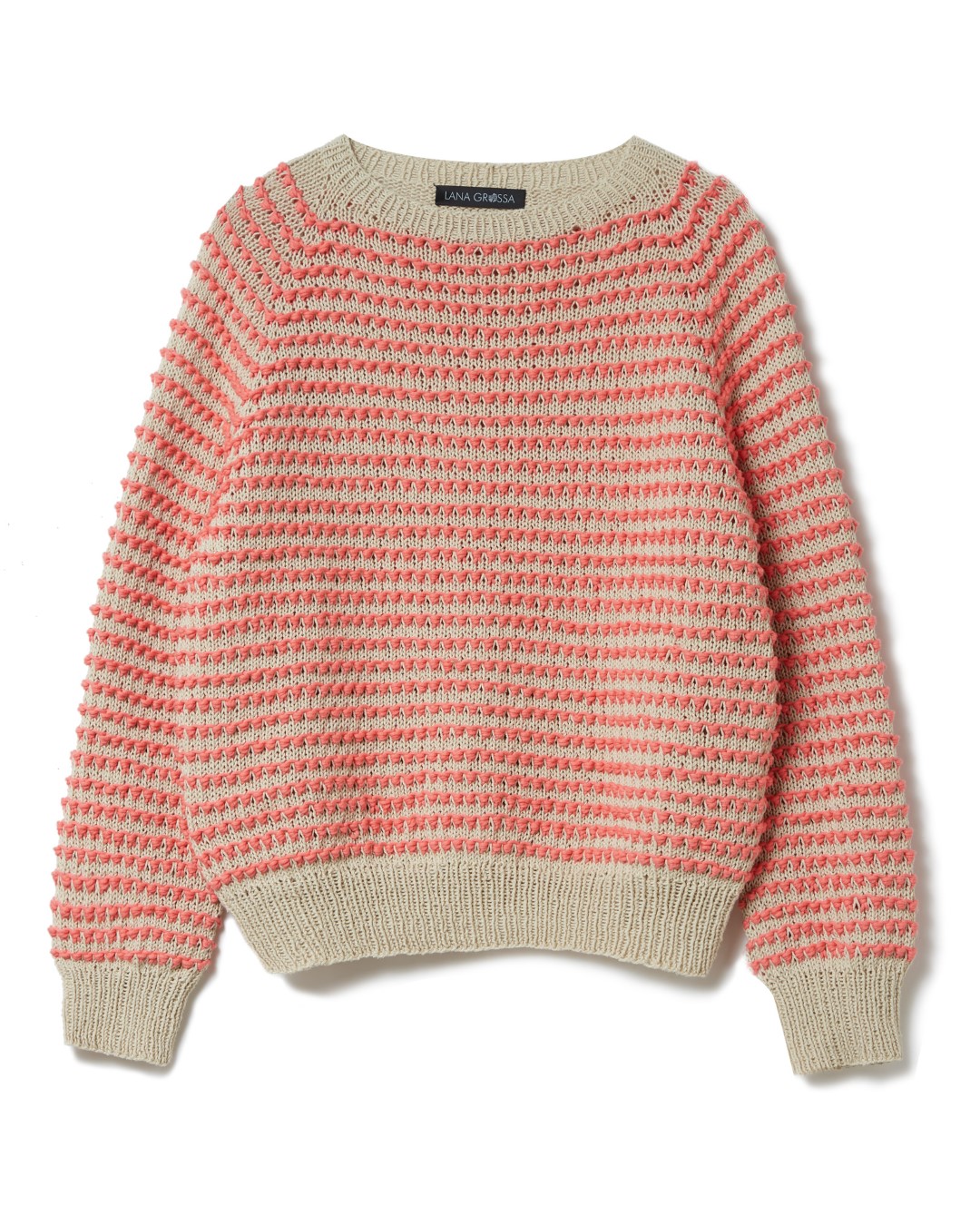 Artikelbild 3 des Artikels “Topdown Pullover aus Promessa & Landlust Sommerseide “