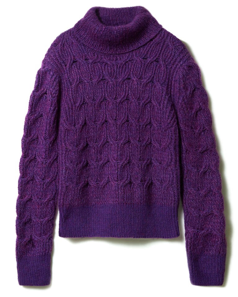 Artikelbild 3 des Artikels “Pullover Im Rippenzopfmuster aus Silkhair & Ecopuno “