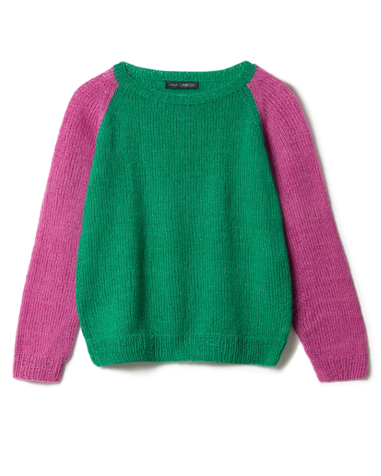 Artikelbild 3 des Artikels “Raglanpullover Glatt Rechts aus Soffio “