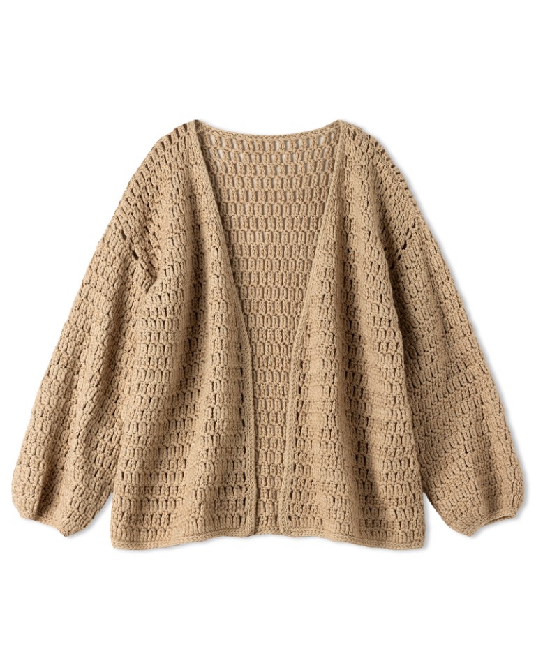 Artikelbild 3 des Artikels “Cardigan Aus Doppelstäbchen aus Summer Softness 25 - Petrol | 36/38 (500g)“