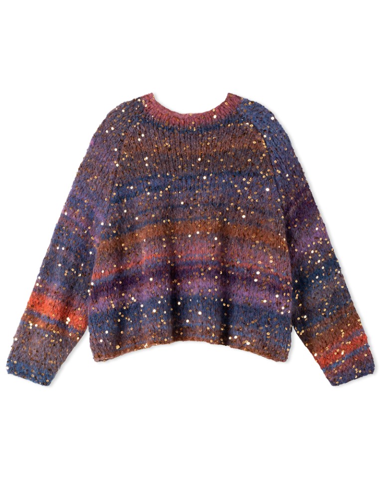 Artikelbild 3 des Artikels “Raglan-Pullover aus Gigante Multi & Cosmo “