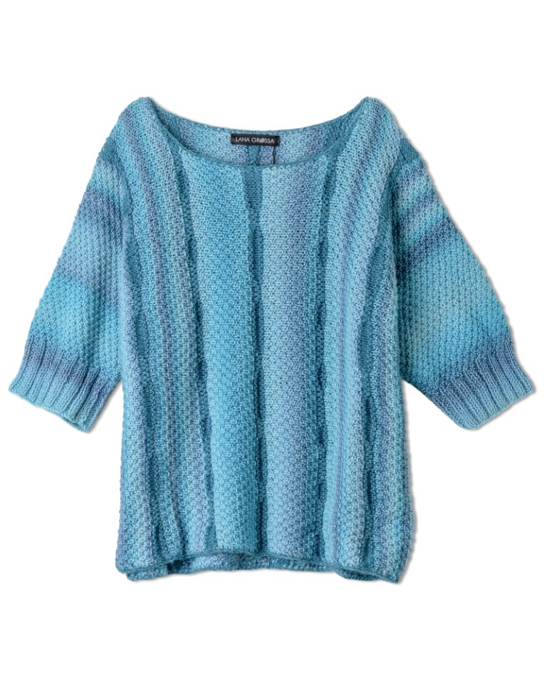 Artikelbild 3 des Artikels “Pullover Im Perlmuster aus Corallo & Filo Lurex & Landlust Kidmohair “