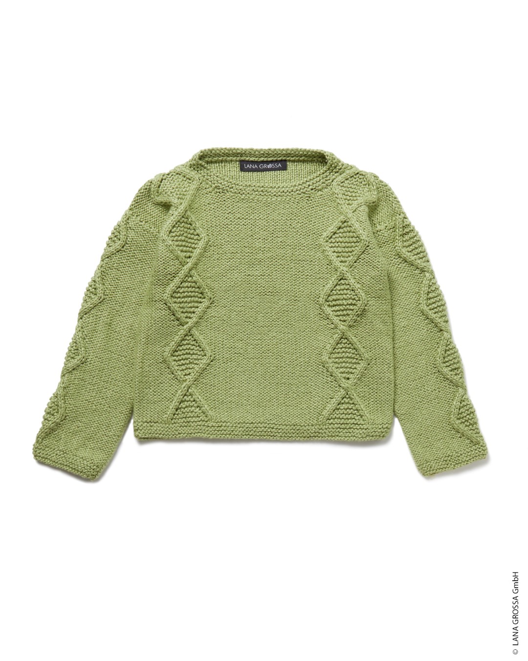 Artikelbild 3 des Artikels “Pullover Mit Rautenmuster aus Puro Vegano “