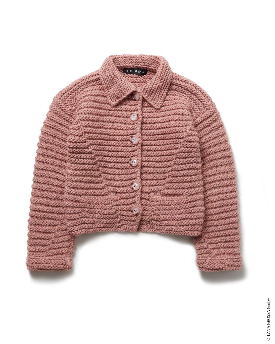 Artikelbild 3 des Artikels “Jacke Mit Kragen aus Cool Merino Big (Color) “