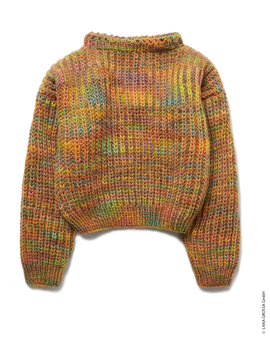Artikelbild 3 des Artikels “Pullover Im Halbpatent aus Cool Merino Big (Color) “