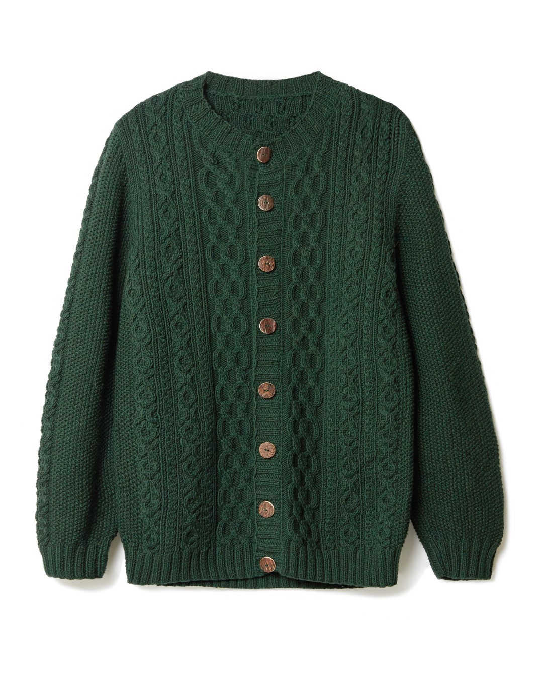 Artikelbild 3 des Artikels “Herrenjacke Mit Zopfmuster aus Cool Wool 477 - Zartrosa | 54/56 (900g)“