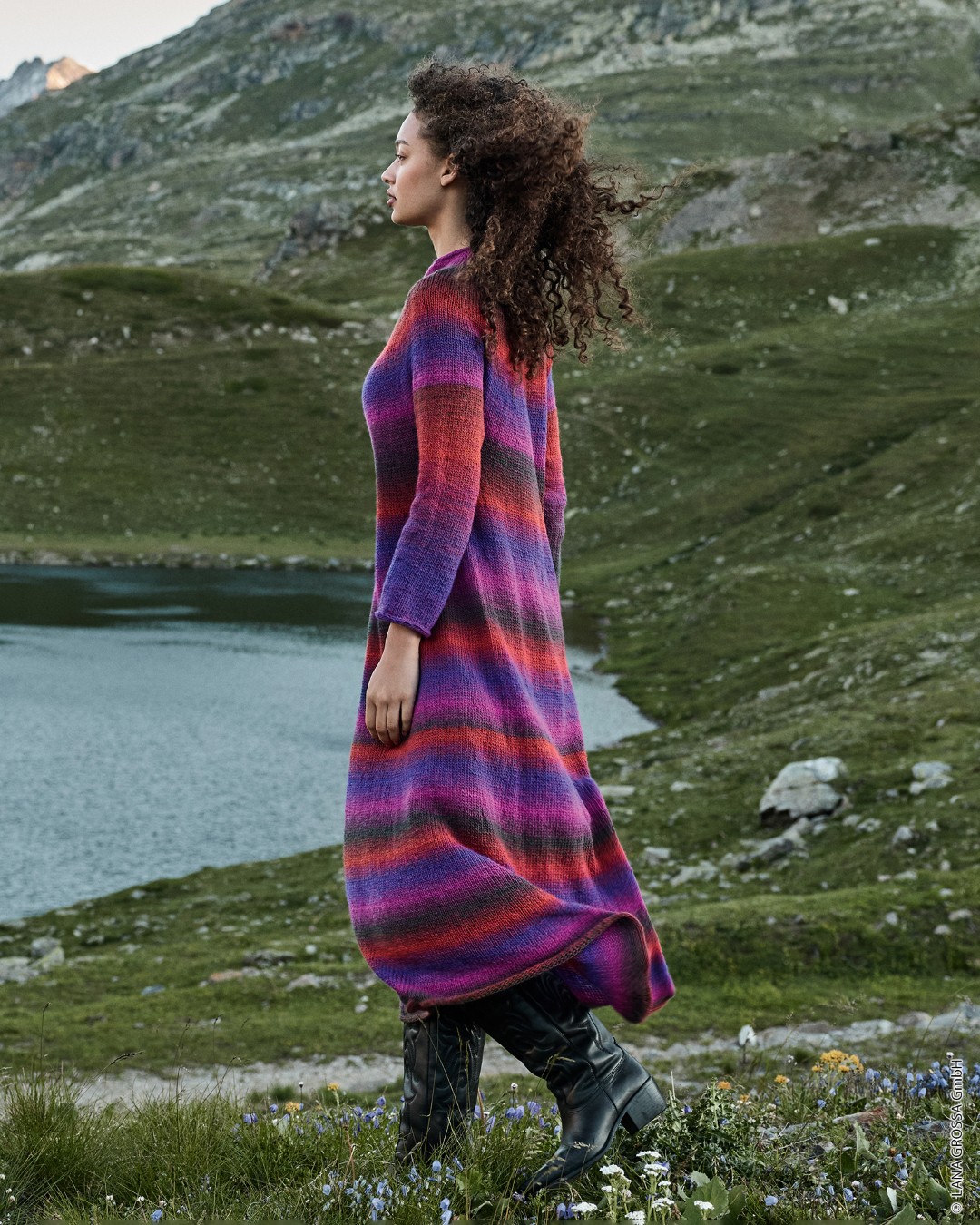 Artikelbild 3 des Artikels “Top Down Kleid aus Gomitolo Versione “