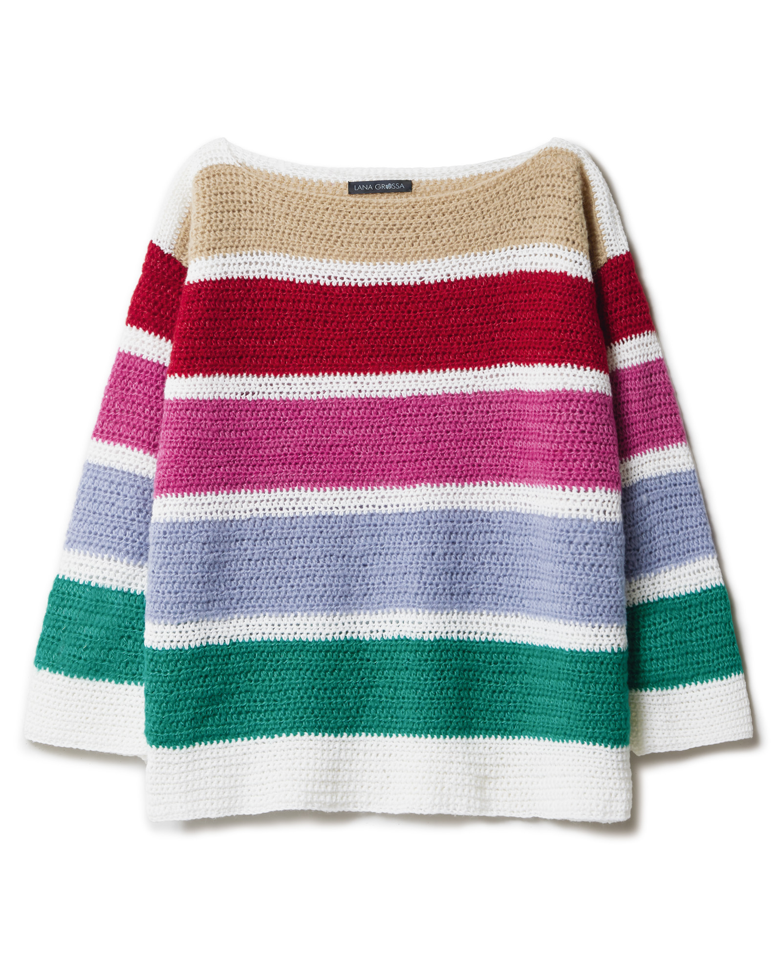 Artikelbild 3 des Artikels “Blockstreifen Pullover aus Soffio & Ecopuno “