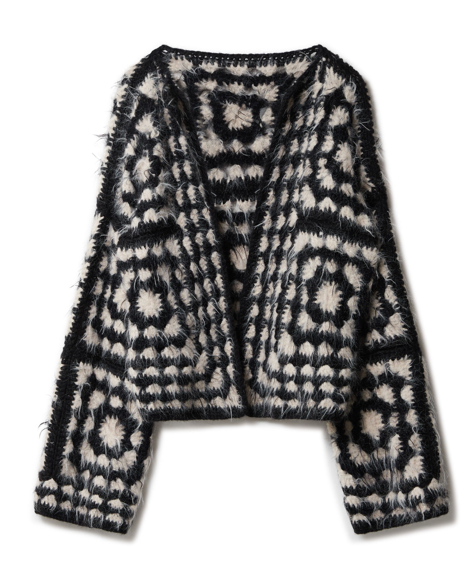 Artikelbild 3 des Artikels “Granny Squares Jacke Mit Trompetenärmel aus Basta & Brigitte No. 2 “