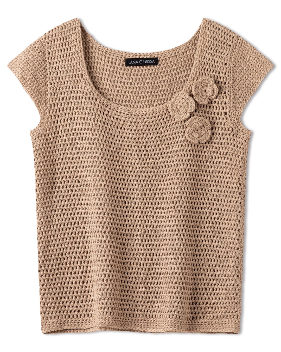 Artikelbild 3 des Artikels “Top In Versetzten Stäbchen aus Alta Moda Cotolana “
