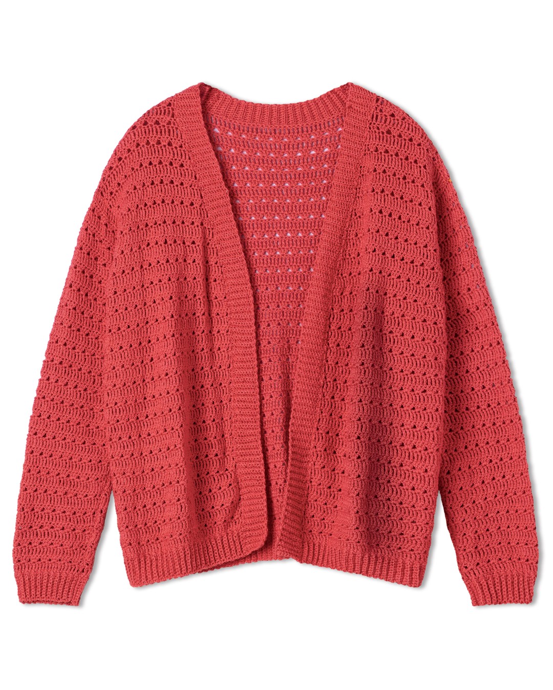 Artikelbild 3 des Artikels “Cardigan Im Doppelstäbchen-Stäbchenlochmuster aus Summer Cashmere “