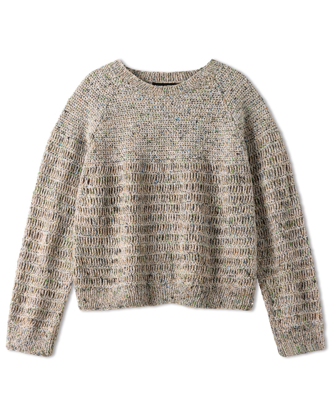 Artikelbild 3 des Artikels “Raglanpullover In Gittermuster Und Festen Maschen aus Maglia “