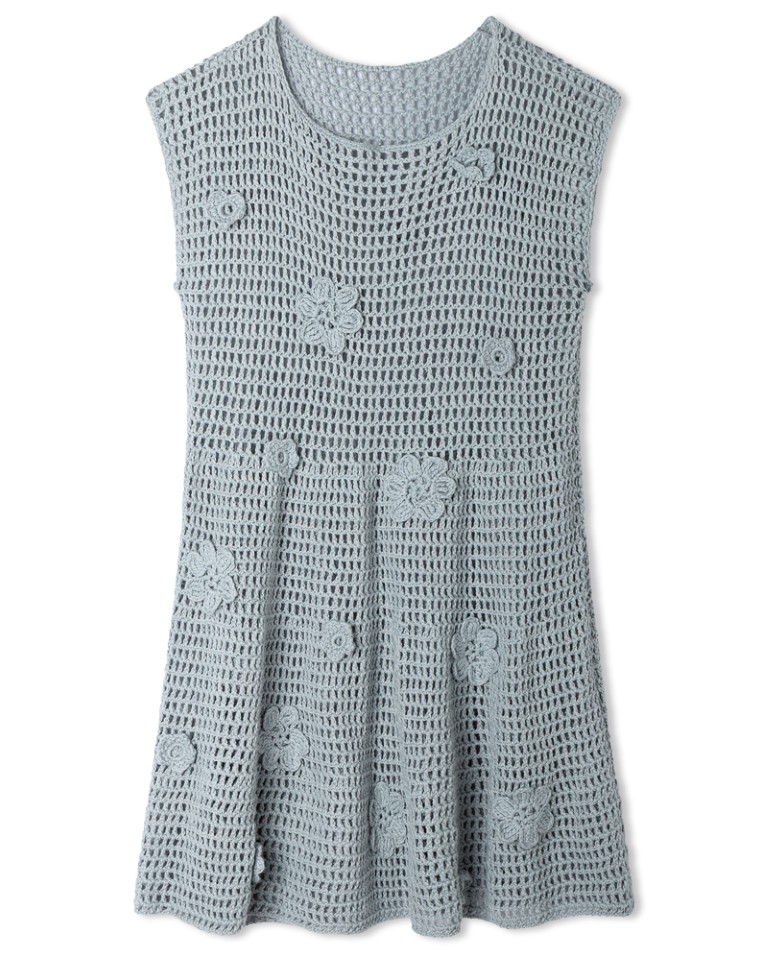 Artikelbild 3 des Artikels “Kleid Im Filetmuster Mit Blüten aus Cotonella “
