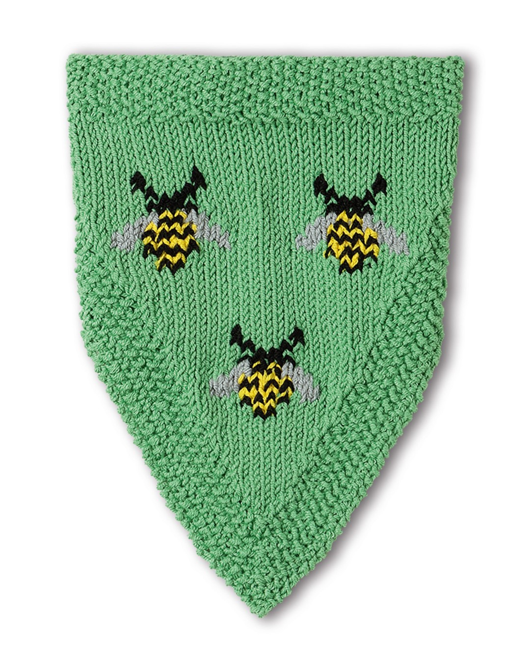 Artikelbild 3 des Artikels “Dreieckstuch Mit Einstrickmuster aus Elastico “