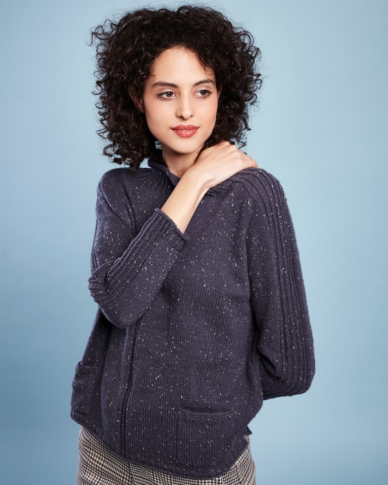Artikelbild 3 des Artikels “Pullover mit Taschen aus Como Tweed “