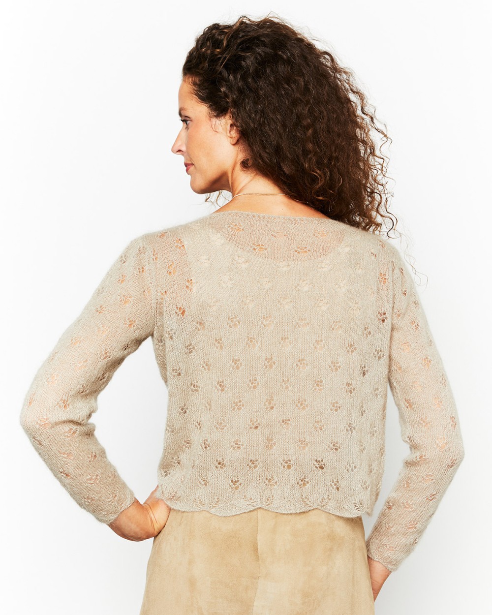 Artikelbild 3 des Artikels “Jacke aus Lamana Premia 03 - Seidengrau | L (125g)“
