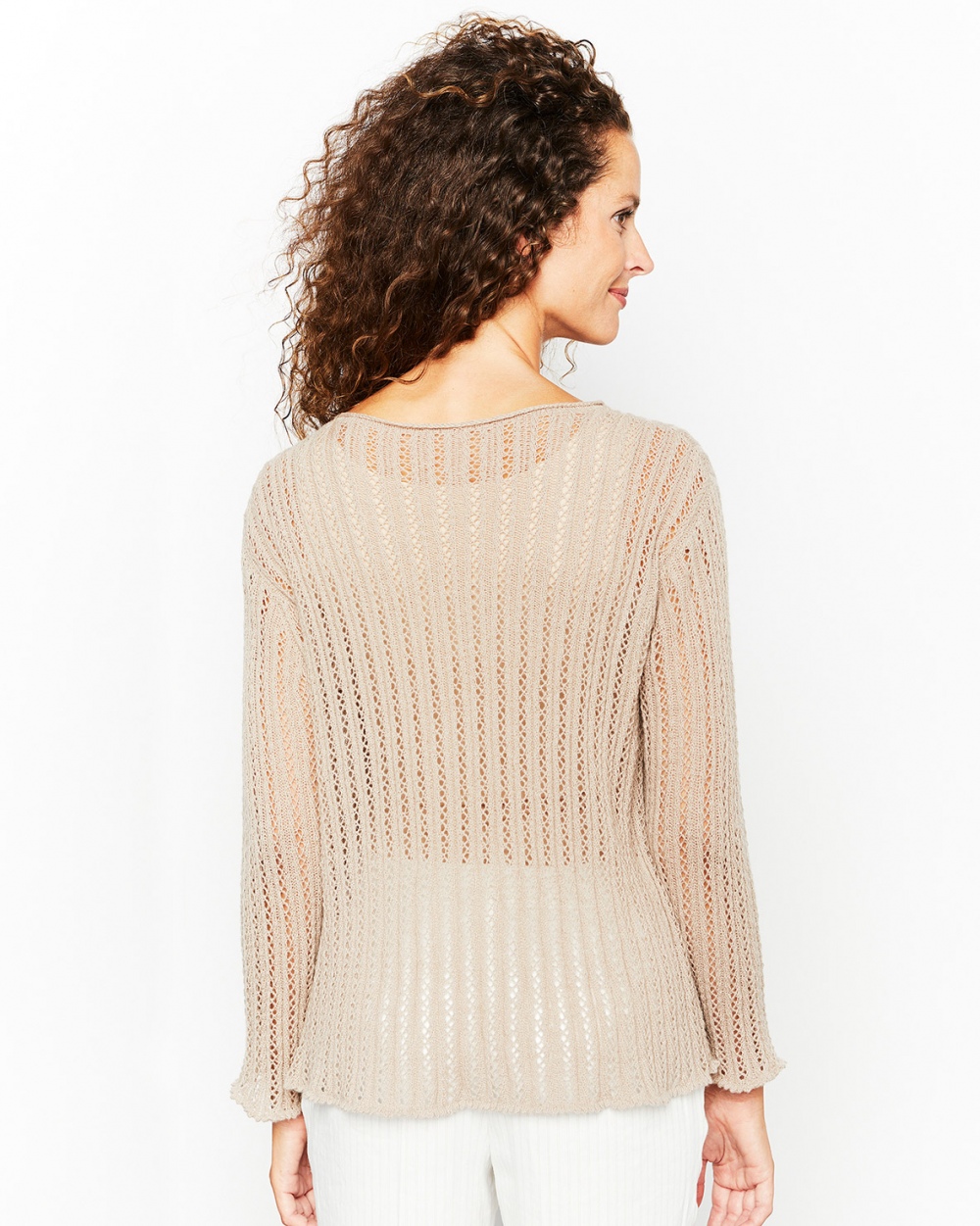 Artikelbild 3 des Artikels “Lacetrick-Cardigan mit V-Ausschnitt aus Lamana Modena “