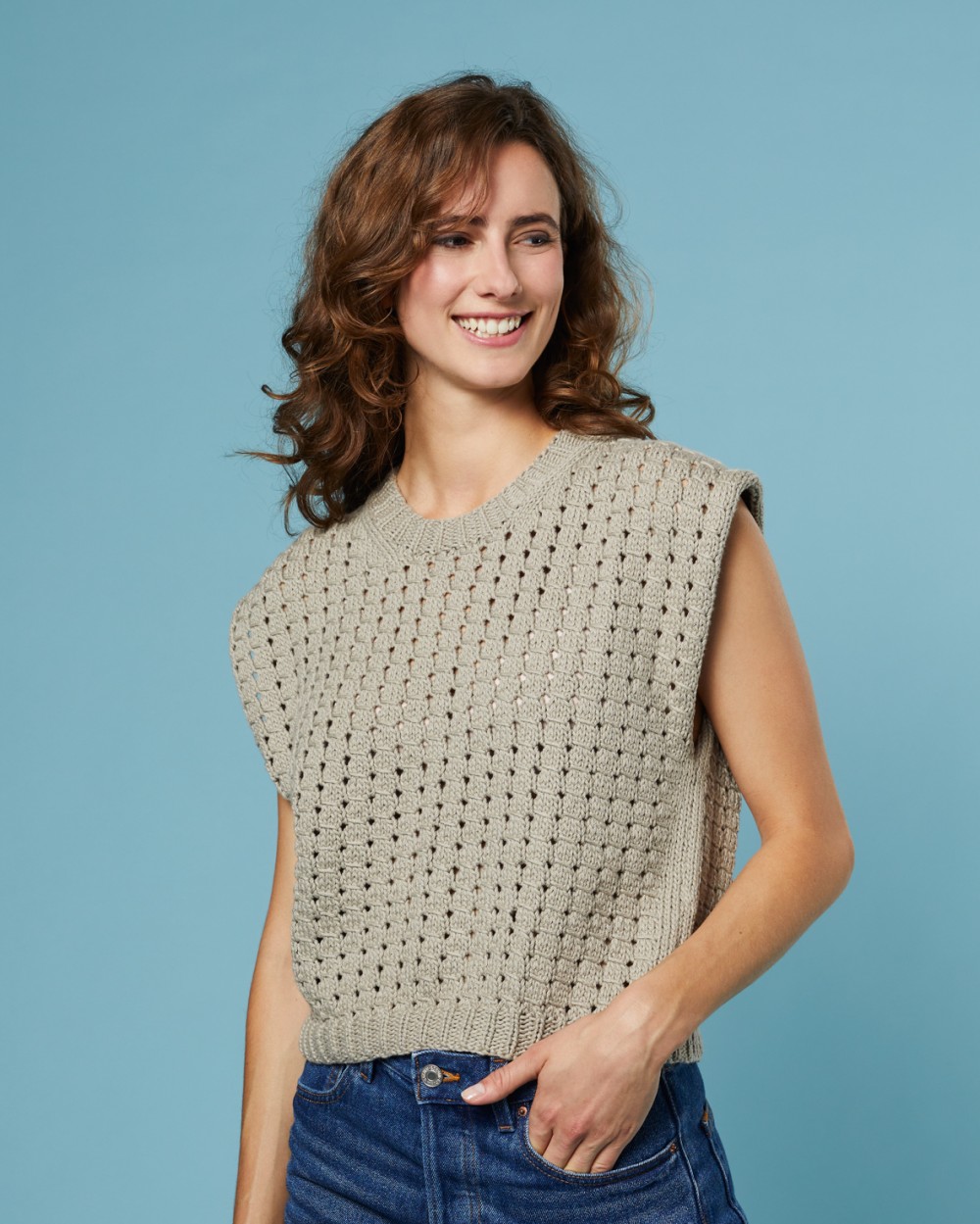 Artikelbild 3 des Artikels “Shirt Claudia aus Lamana Ica 72 - Kirschblüte | XXL (550g)“