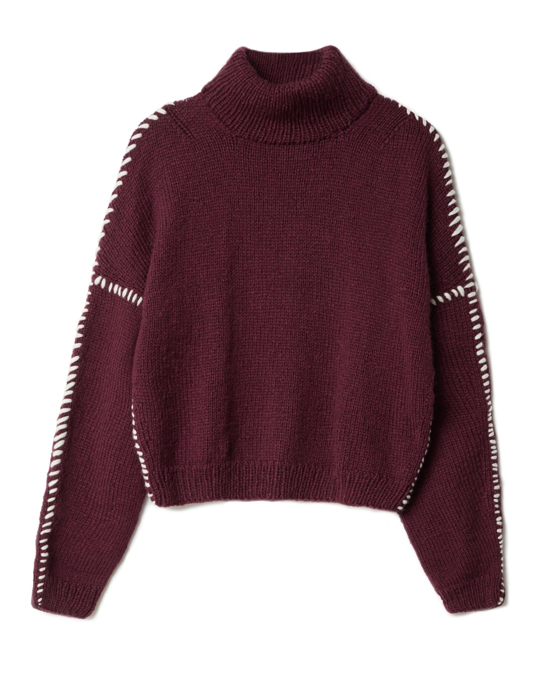 Artikelbild 3 des Artikels “Pullover Mit Bestickten Nähten aus Cool Merino (Print) “