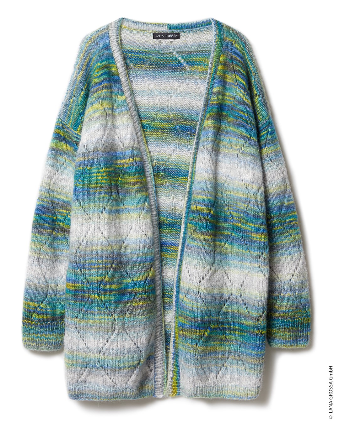 Artikelbild 3 des Artikels “Cardigan Mit Rautenlochmuster aus Picasso “