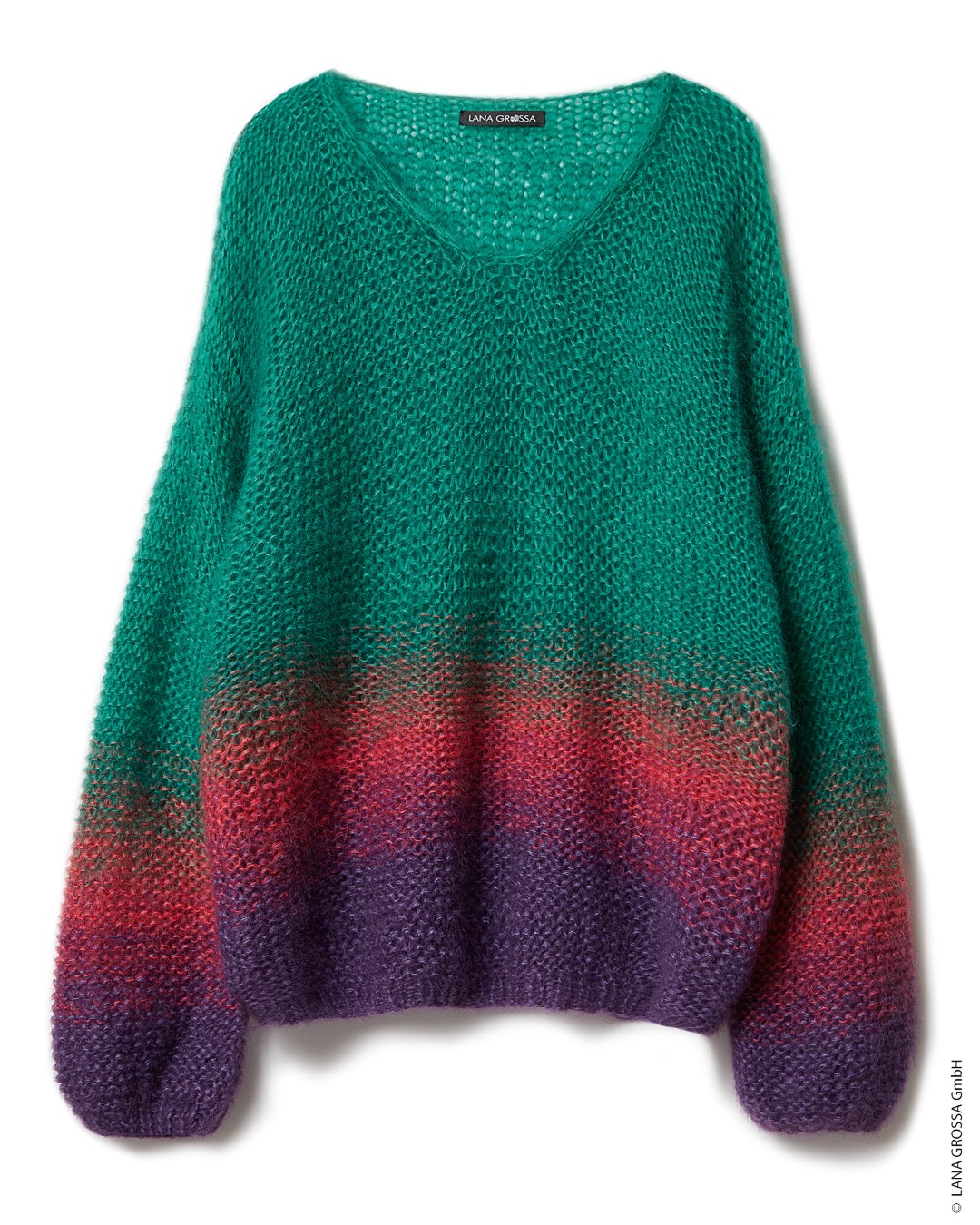 Artikelbild 3 des Artikels “Pullover Mit Farbverlauf aus Silkhair “