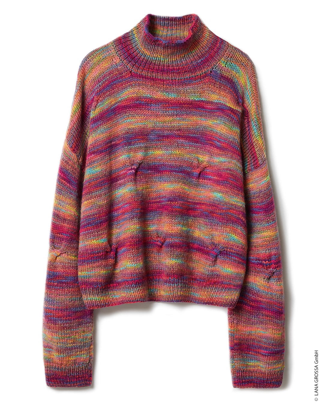 Artikelbild 3 des Artikels “Pullover aus Cool Merino 01 - Dunkelrot | 40/42 (500g)“