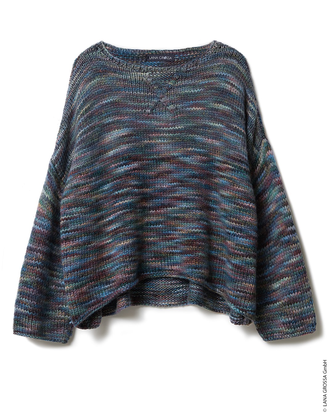 Artikelbild 3 des Artikels “Pullover Mit Zopfmuster aus Cool Merino Big (Color) 221 - Gelb | 40/42 (500g)“