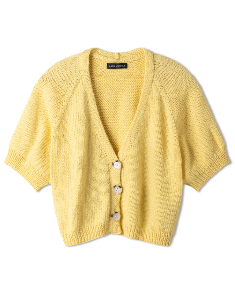 Artikelbild 3 des Artikels “Raglanjacke Mit Hebemuster aus Summer Softness “