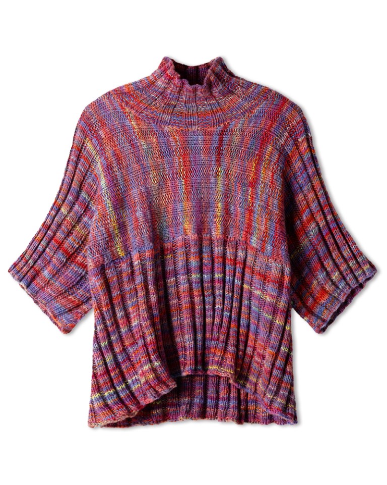 Artikelbild 3 des Artikels “Shirt Mit Rippenmuster aus Cotonella Multi “