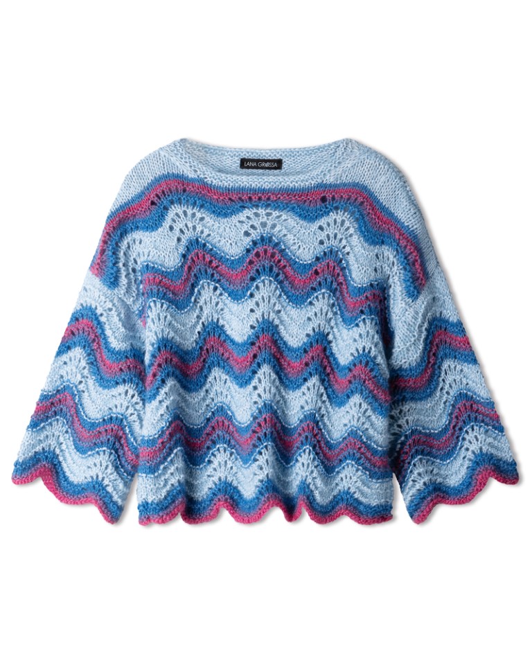 Artikelbild 3 des Artikels “Shirt Mit Wellenmuster aus Silkhair & Summer Softness “