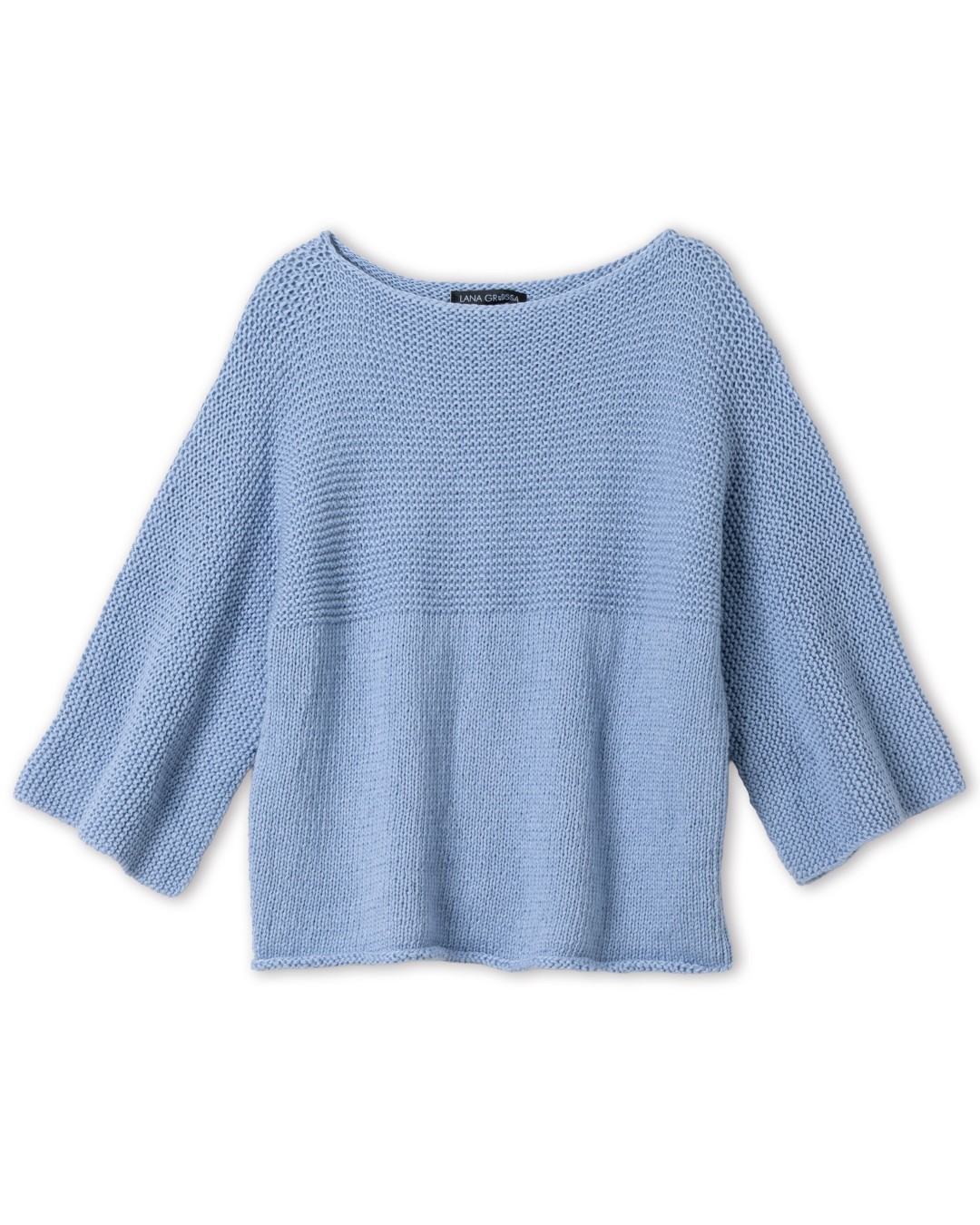 Artikelbild 3 des Artikels “Pullover Mit Ärmelschlitzen aus Summer Softness 21 - Dottergelb | 40/42 (500g)“