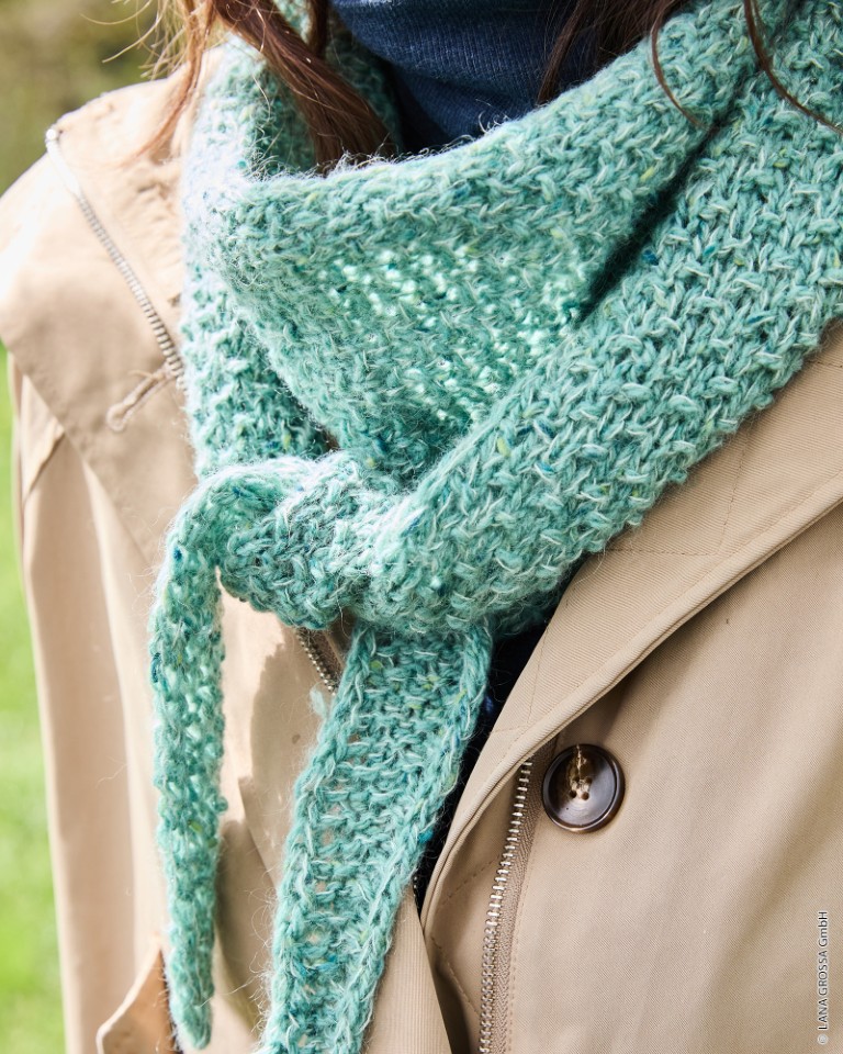 Artikelbild 3 des Artikels “Schmales Tuch aus Landlust-Soft-Tweed 180 & Landlust-Kidmohair “