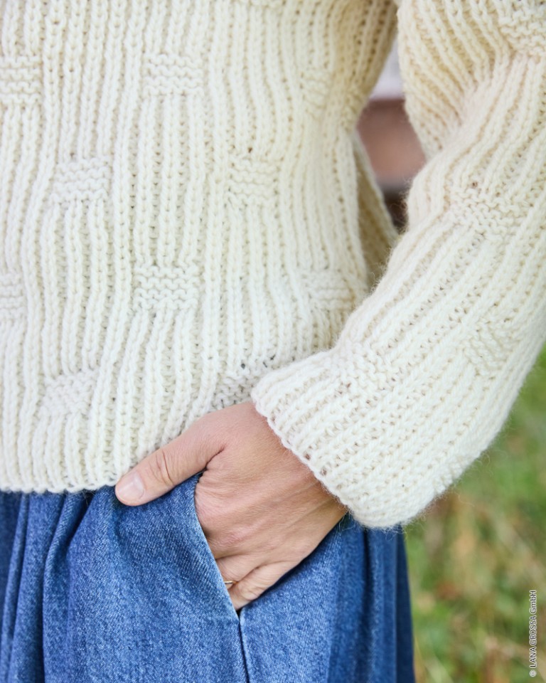 Artikelbild 3 des Artikels “Patentpullover aus Landlust-Naturwolle 11 - Schwarz | 36/38 (700g)“
