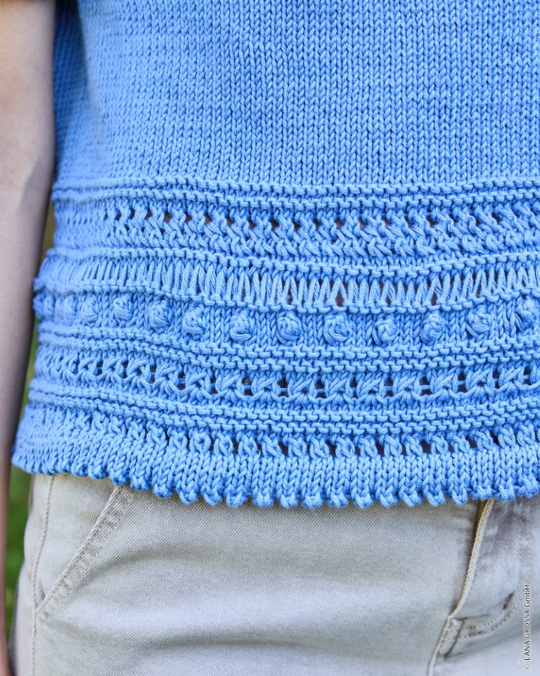 Artikelbild 3 des Artikels “Strickshirt Mit Musterborte aus Landlust-Baumwolle “