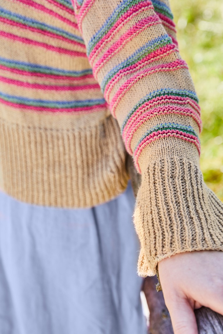 Artikelbild 3 des Artikels “Ringeljacke aus LandLust Sommerseide “