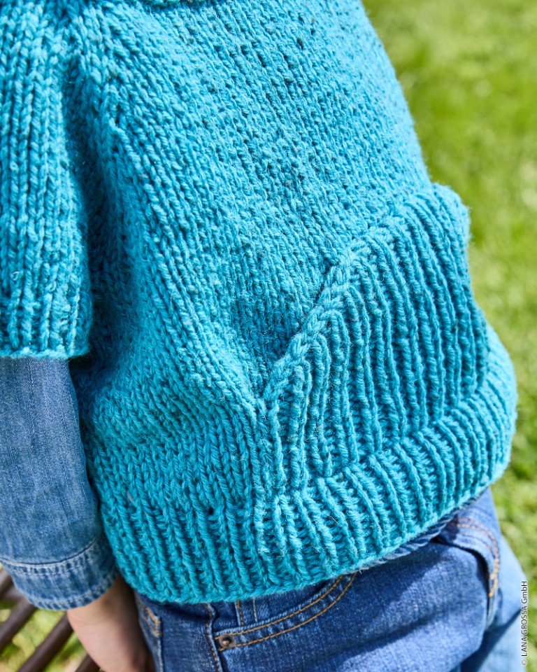 Artikelbild 3 des Artikels “Top Down Kinderpullunder aus Landlust Soft Tweed 90 “