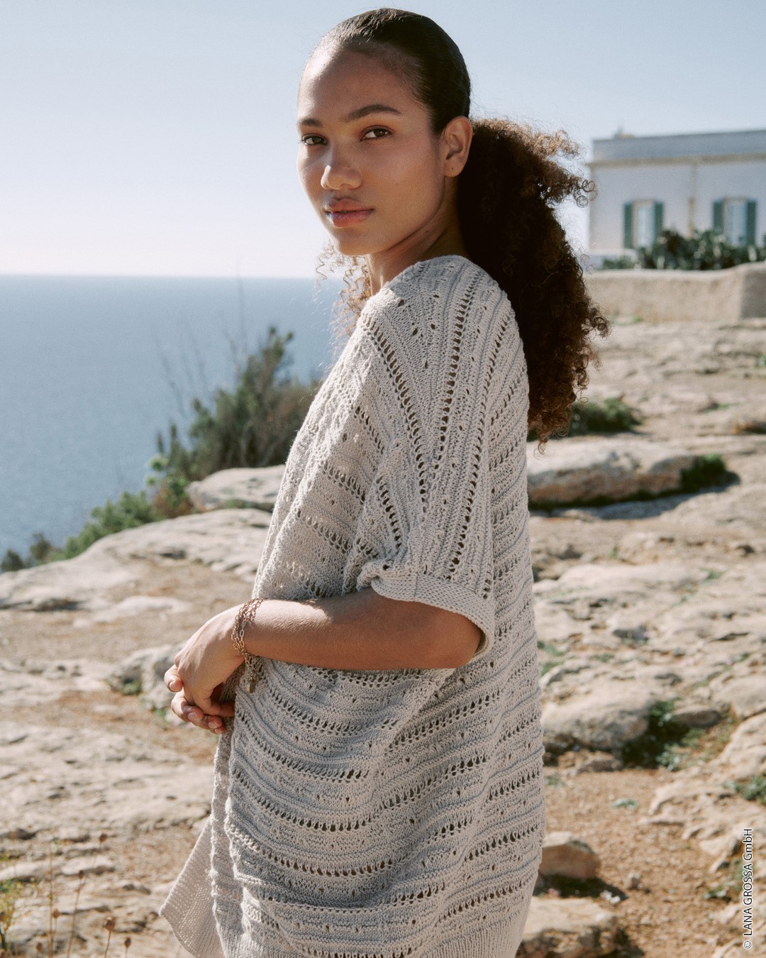 Artikelbild 3 des Artikels “Jacke Im Lochmuster aus Cotton Wool “
