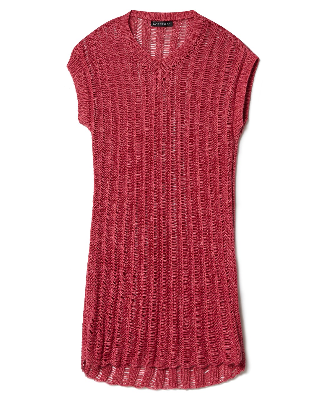 Artikelbild 3 des Artikels “Minikleid Im Fallmaschenmuster aus Linissimo & Solo Lino “