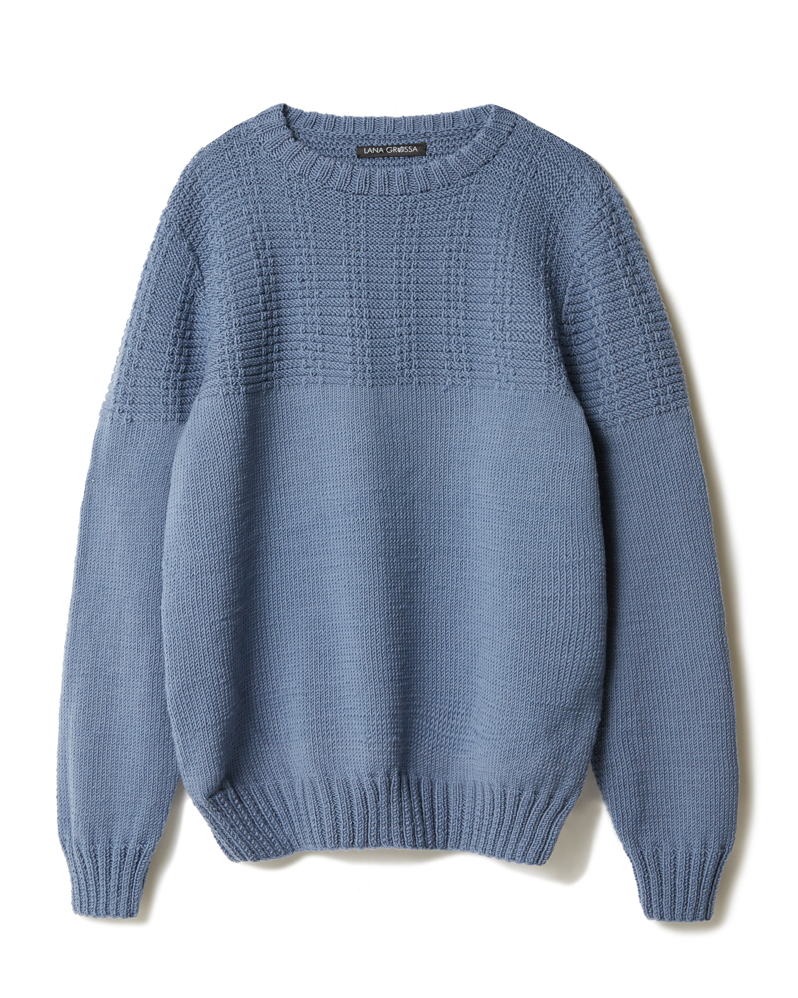 Artikelbild 3 des Artikels “Herrenpullover Im Strukturmuster aus Cool Wool “